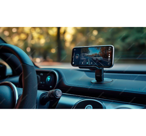 Automobile Dash-Mounted Holders